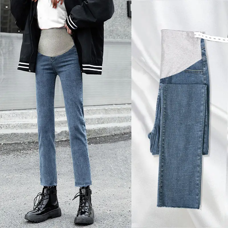 Women Nursing Leggings Maternity Jeans for Pregnant Women Pregnant Pants Pregnancy Clothes Spring Summer Maternity Pant Maternity Jeans
