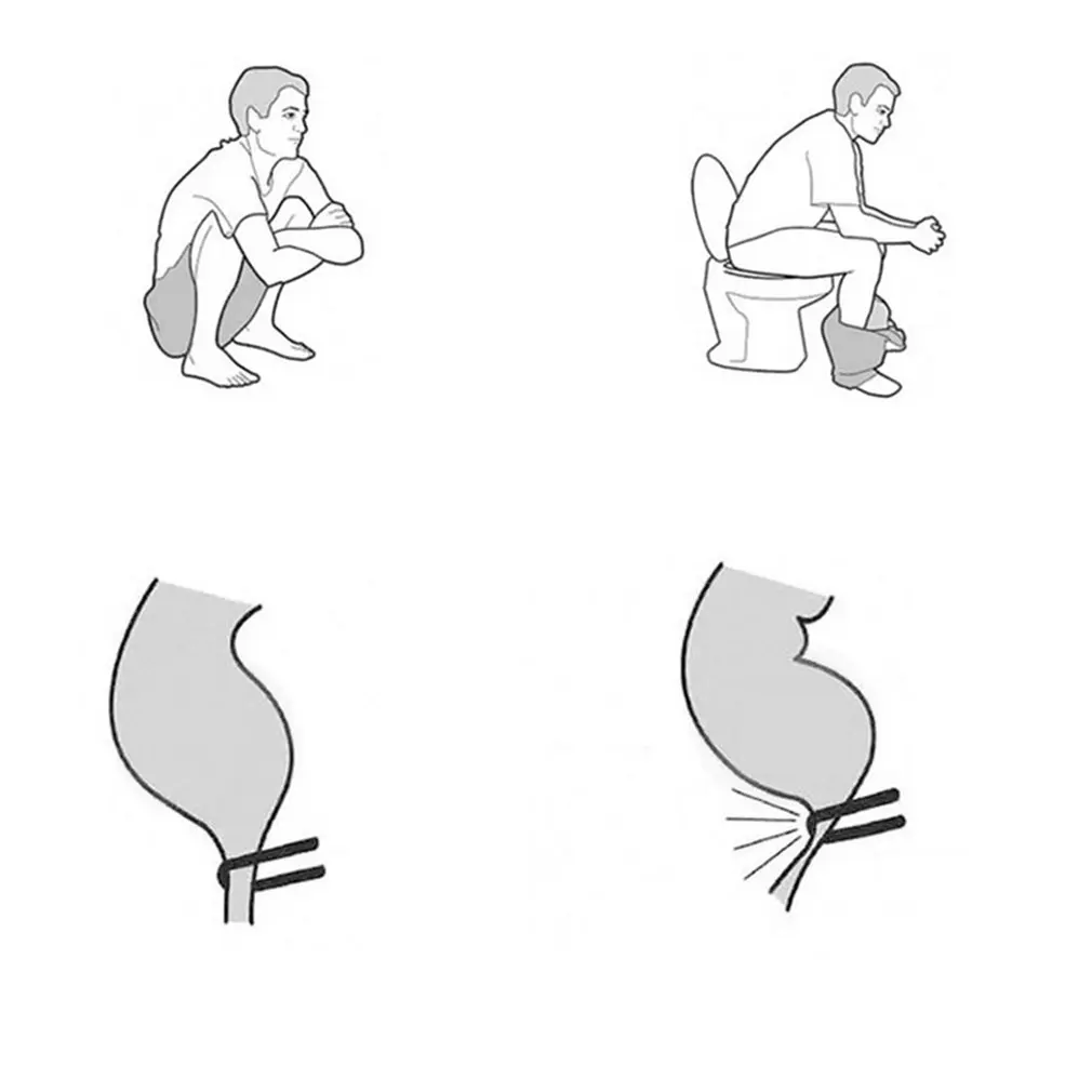 Bathroom Squatty Potty Anti-slip Foot Design Toilet Stool Children Pregnant Woman Seat Toilet Foot Stool for Adult Men Women Old