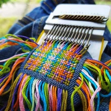 Petit outil de tissage de Type speedweave, bricolage, outils textiles, décoration de maison, accessoires de tricot, couture, outil de tissage, fournitures de décoration, nouveau