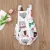Новорожденные Дети Baby Girls Boys Sleeveless Romper Животные Комбинезон Playsuit Sunsuit One-Pieces Летняя Одежда Наряды 0-18 М