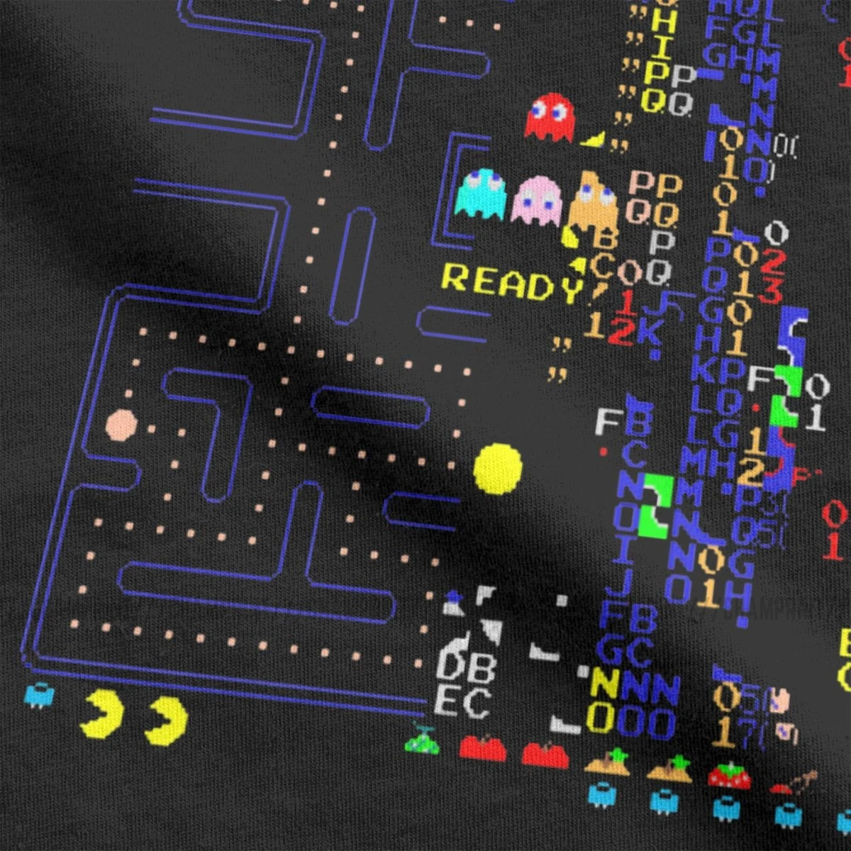 Pac Man Kill Skreen футболки мужские новинка футболка Pacman Pakkuman Ретро 80s аркадная игровая футболка с графическим принтом