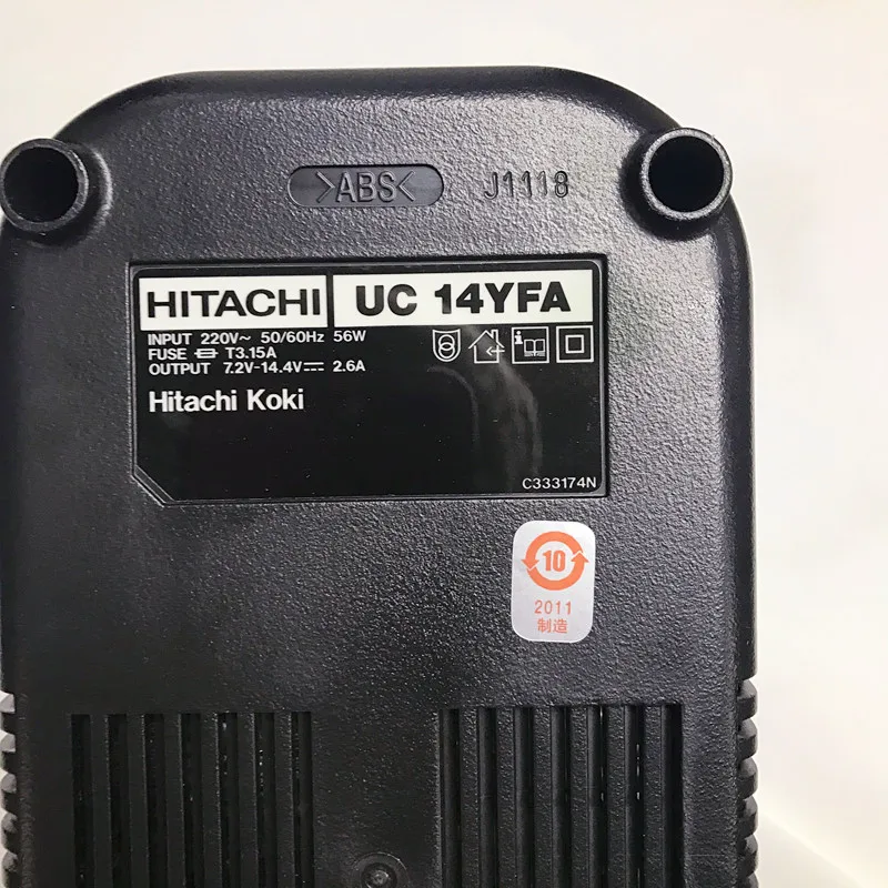 220 V-240 V 7,2-14,4 V Зарядное устройство UC14YFA для экскаватора HITACHI EB712S EB7S EB912S EB9S EB914 EB9B EB9M EB924 EB9H EB930H EB12S EB12B EB12M