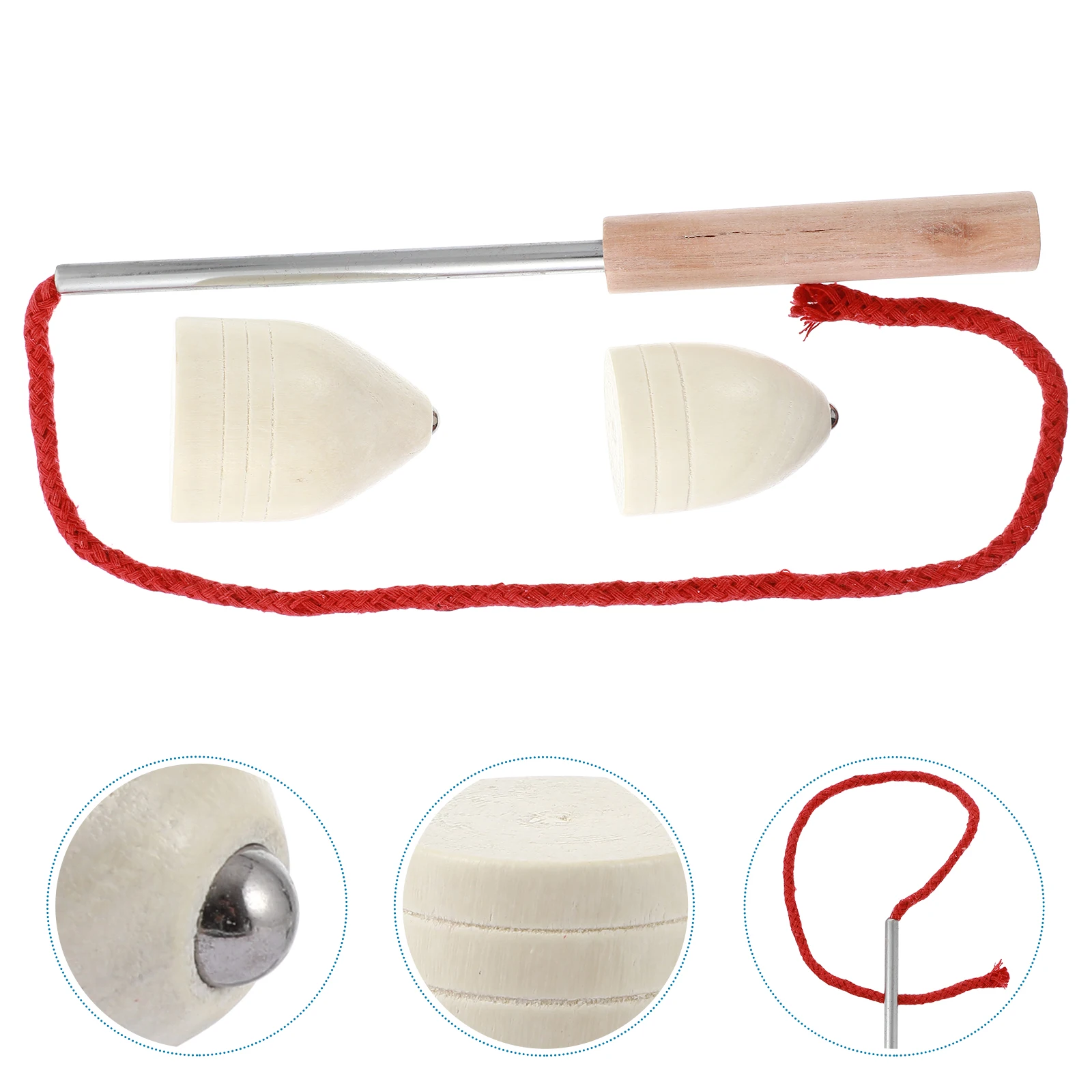 Details about  / 5 Sets Wooden Creative Whipping Tops With String Vintage Spin Tops