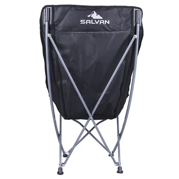 

Outdoor Folding Chairs Fishing Chair Portable Camping Stool Foldable Chair with Double Layer Oxford Fabric Cooler Bag