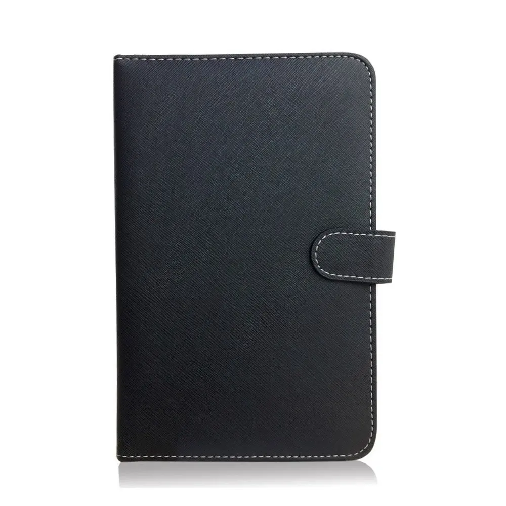  Universal Micro USB Keyboard Leather Stand Case Cover For 10 10.1 Inch Android Tablet PC For Samsun