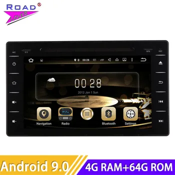

Roadlover Android 9.0 Car Multimedia DVD Player Radio For Toyota Hilux 2016- Stereo GPS Navigation Automagnitol Single Din Audio