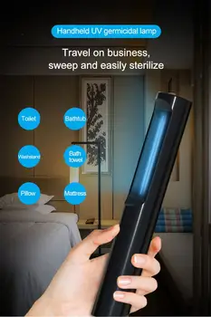 

Mini Portable Ultraviolet Sterilizer Handheld Lamp Disinfection Lamp For Home Office Travel Baby Pacifier Lamp Dorpship