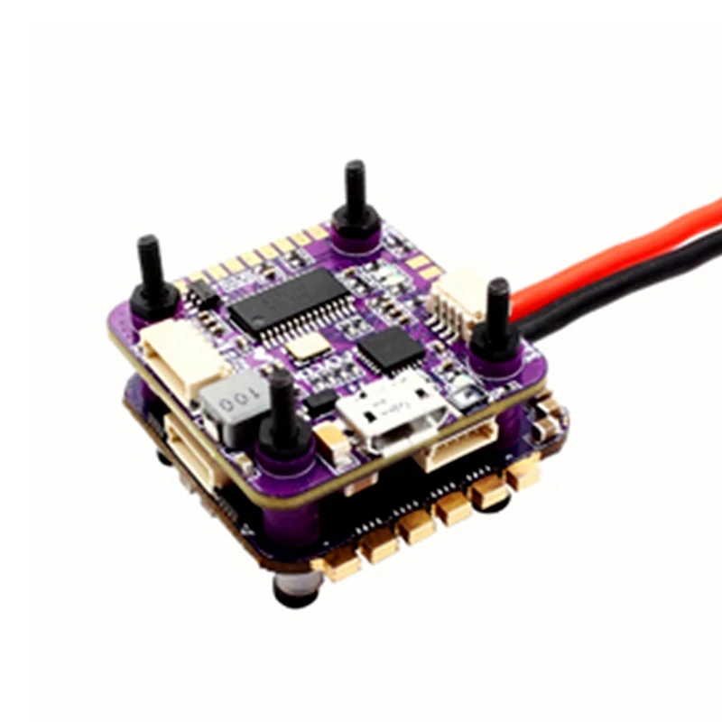 Flycolor RC Raptor S-Tower F4 20A 4 в 1 ESC& FC combo бесщеточный электронный контроллер скорости полета управление w OSD для дрона FPV