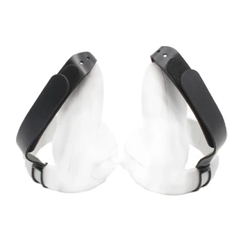 

VR Bandage PU Leather Knuckle Handle Grip Strap for -Oculus Quest 2 Controller R9JA