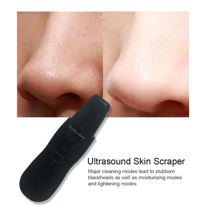 Blackhead Remover Facial Pore Acne Cleaner Moisturizing Lifting and Tightening Mode Ultrasonic USB Charged Skin Care Tool