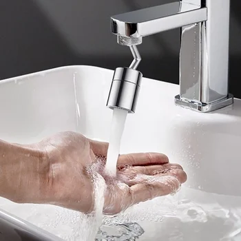 

Bathroom Splash-proof Head Filter Faucet Mouth Kitchen Artifact Through Universal Aerator