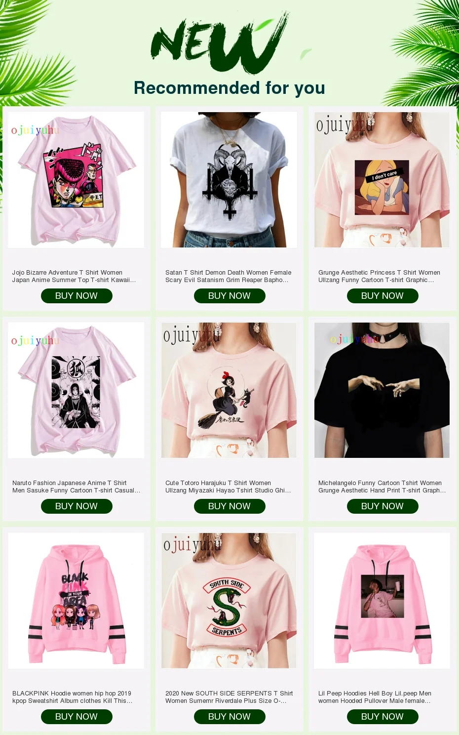 Japan Anime Jojo Bizarre Adventure T Shirt Women Kawaii Cartoon T Shirt Plus Size Unisex Harajuku Funny Summer Top Female Male T Shirts Aliexpress