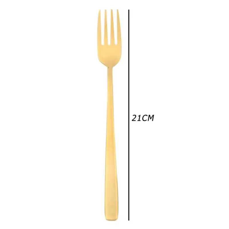 Обеденный из нержавеющей стали вилка портативный наружный для пикника кухонные вилки посуда