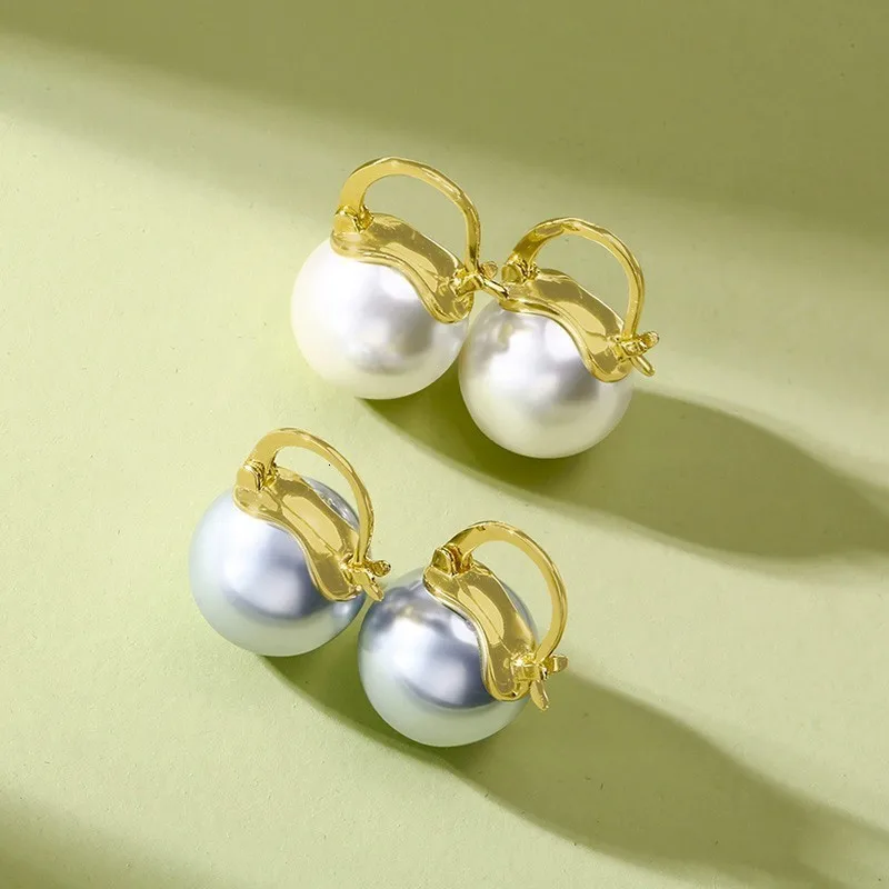 Vnox темперамент серьги для женщин Имитация Жемчуга элегантные женские вечерние украшения