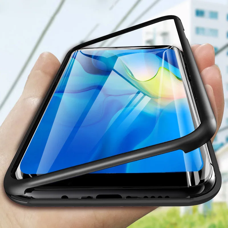 Новый чехол 360 для P20 P10 P30 Lite Mate 20 Pro 20X P Smart 2019 Nova 3i Honor с магнитной крышкой |
