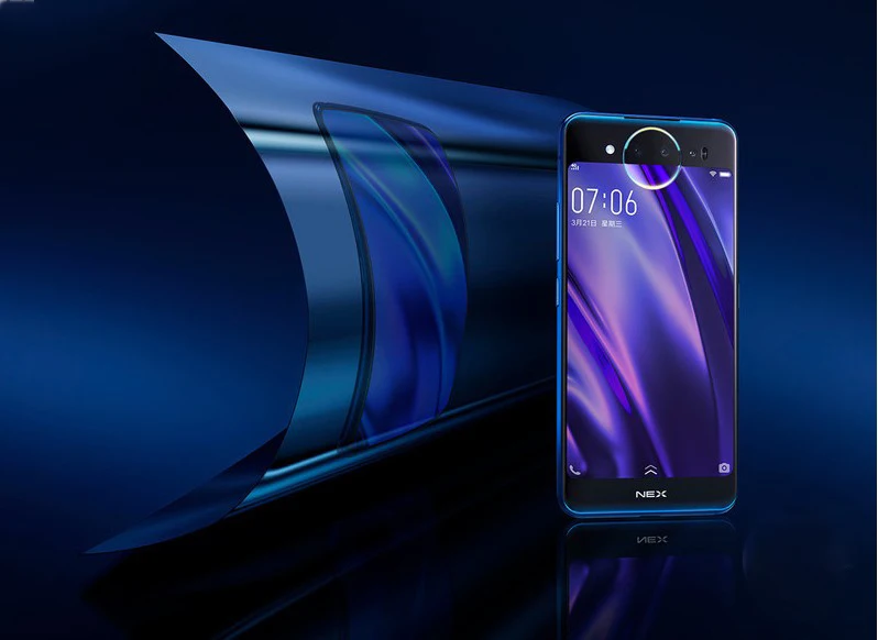Vivo Nex 2 Vivo Nex мобильный телефон Snapdragon 845 Android 9,0 6,39 дюймов+ 5,49 дюймов двойной экран 10 Гб ram 128 ГБ rom Face ID