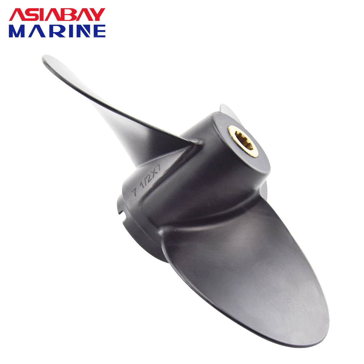 Outboard Propeller For Suzuki 4Hp 6Hp 7 1/2*7 Boat Motor Aluminum Alloy Screw 3 Blade 10 Spline Tooth Ship Marine Engine Parts marine propeller