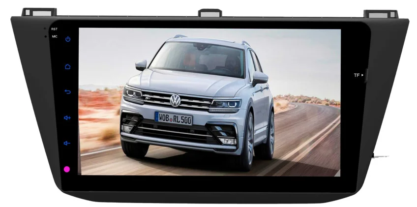 10 1 &quotчетырехъядерный 2.5D ips экран Android Автомобильный gps Радио навигатор для VW Tiguan