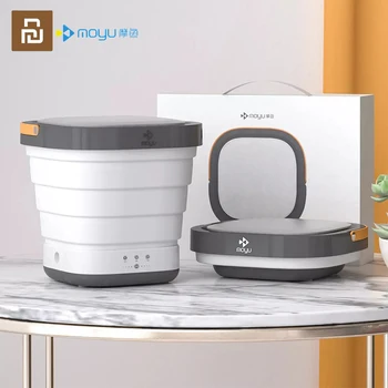 

Xiaomi Moyu Mini Electric Washing Machine Foldable Barrel Type Portable Washer Clean Underwear For Home Use Traveling Dormitory