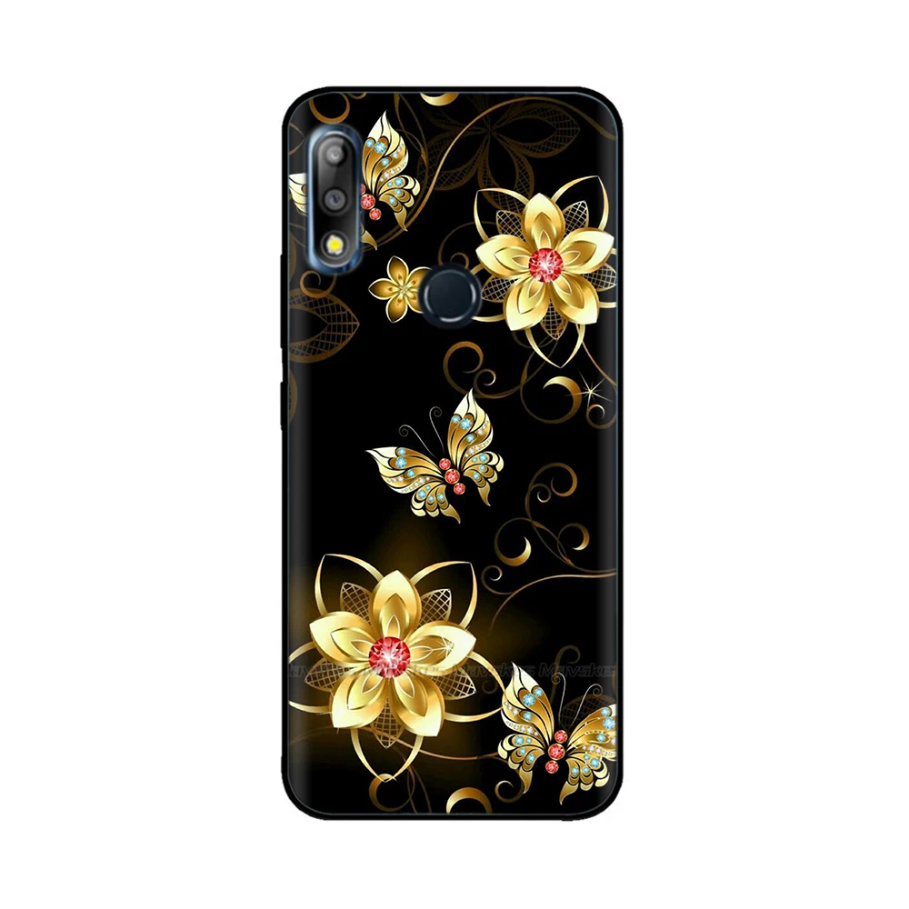 Sleek Black Soft Silicone Phone Case Cover