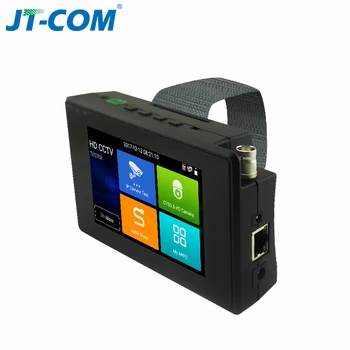 

4 Inch 4K H265 H264 IP Camera Tester 8MP AHD/TVI / CVI CVBS CCTV Tester Monitor PTZ Controller Rapid ONVIF IPC Tester POE
