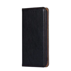 Luxury Leather Flip Case with Magnetic Holder - Soft and Stylish Cover for Xiaomi MIX 4 (Black)