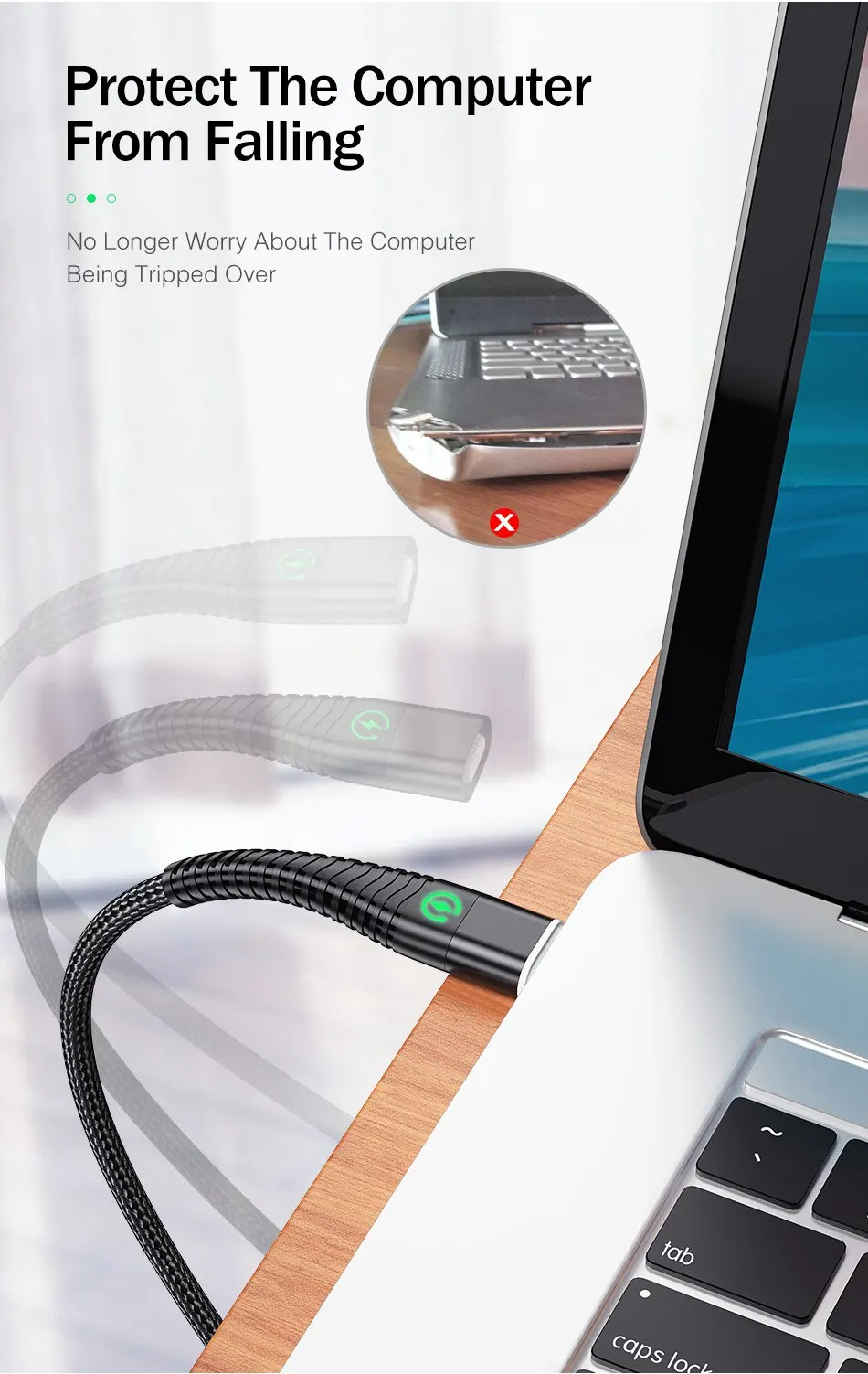 YKZ светодиодный магнитный кабель USB type C провод Microusb 3A кабель для быстрой зарядки для Apple телефона samsung huawei Магнитный шнур для передачи данных