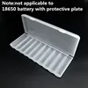 18650 Battery Case Holder Organizer 18650 Battery Storage Box Hard Case Cover 10 Cell Battery Container ► Photo 1/6