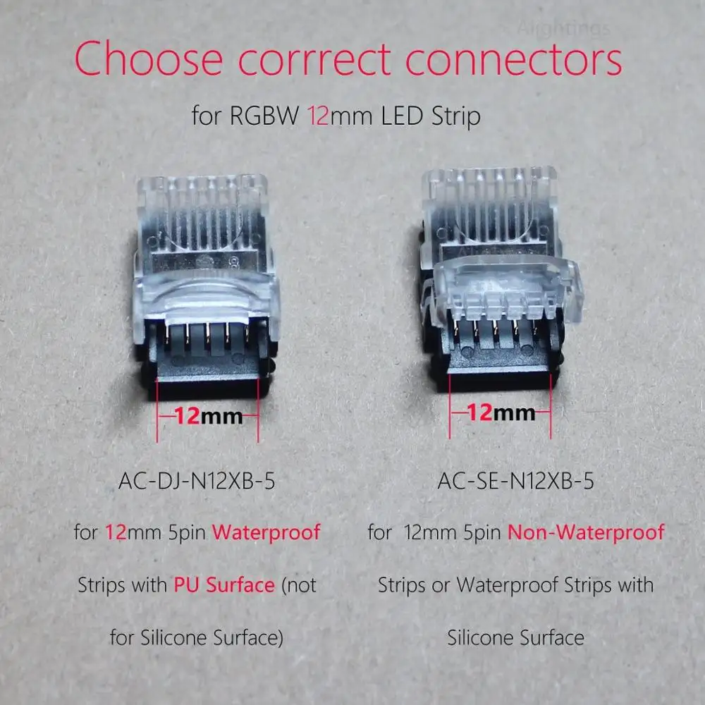 20-18 AWG Wire No Stripping Pack of 50 Alightings LED Strip Connector for 4Pin 5050 RGB Waterproof LED Strip Lights Strip to Wire Quick Connection 20-18 AWG Wire No Stripping Pack of 50 Alightings LED Strip Connector for 4Pin 5050 RGB Waterproof LED Strip Lights Strip to Wire Quick Connection