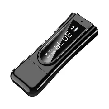 

USB Car FM Bluetooth 5.0 Receiver MP3 Playback Aux Audio Dual Output Stereo Transmitter Adapter Audio Receiver Transmitter Adapt