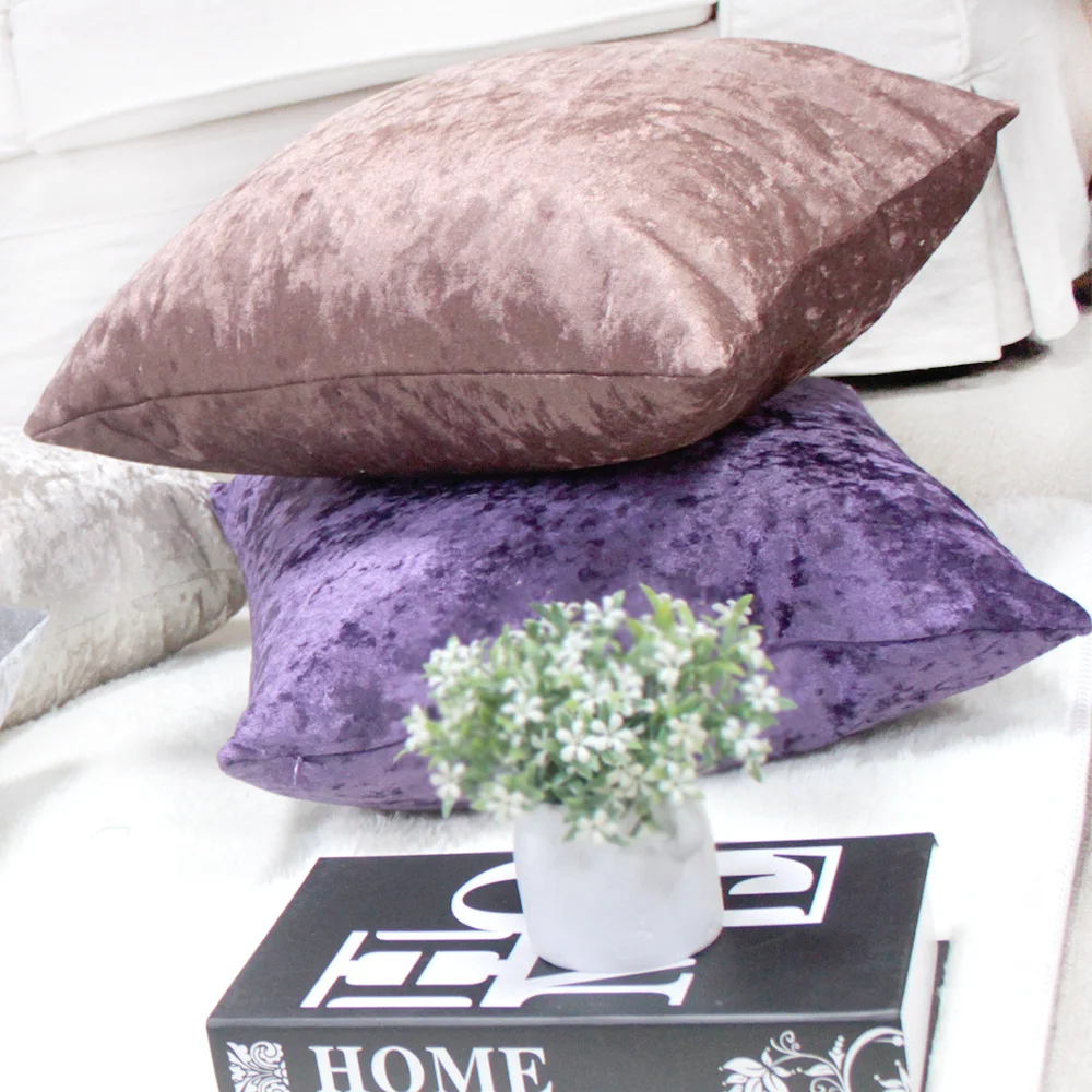 

Ice Velvet Cushion Cover Luxury Embossing Throw Pillow Covers Decorative Noble Retro Pillow Case for Couch Bed Sofa Home Decor
