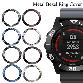 

Metal Bezel Ring Styling Frame Case for Garmin Fenix 5X/5X Plus/Fenix 3/3 HR Smart Watch Cover Case Anti-scratch Protection Ring