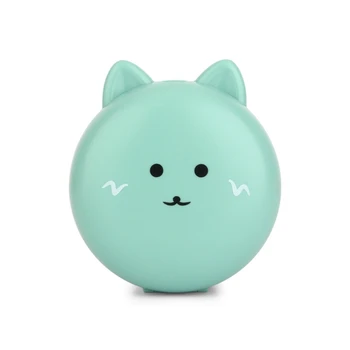 

Portable Handheld Mini Pocket Fan USB Rechargeable LED Light with Makeup Mirror Cosmetic Mirror with for Tabletop Bathroom Trave