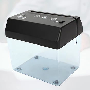 

Dual-purpose A6 Folded A4 Desktop Cutting Machine Electric Mini Portable USB Shredder Paper Strip Home Office With Letter Opener