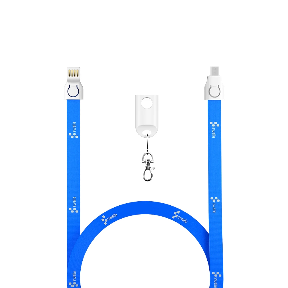 Swalle Micro USB кабель для быстрой синхронизации данных зарядный кабель для samsung huawei Xiaomi LG Andriod Microusb Кабели для мобильных телефонов - Цвет: micro