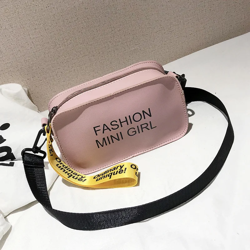 Поясная Сумка для женщин Женская водонепроницаемая поясная сумка с буквенным принтом маленькая сумочка для телефона Повседневная Женская поясная сумка из искусственной кожи нагрудная сумка - Цвет: Розовый