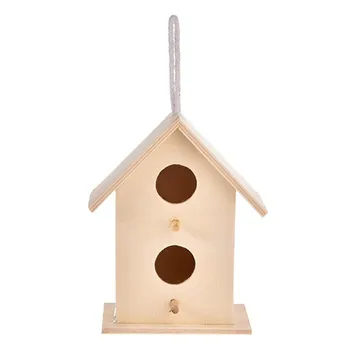 

VOGVIGO Nest Dox Nest House Bird House Bird House Bird Box Bird Box Wooden Box Home and Garden Tool Supplies Two Holes