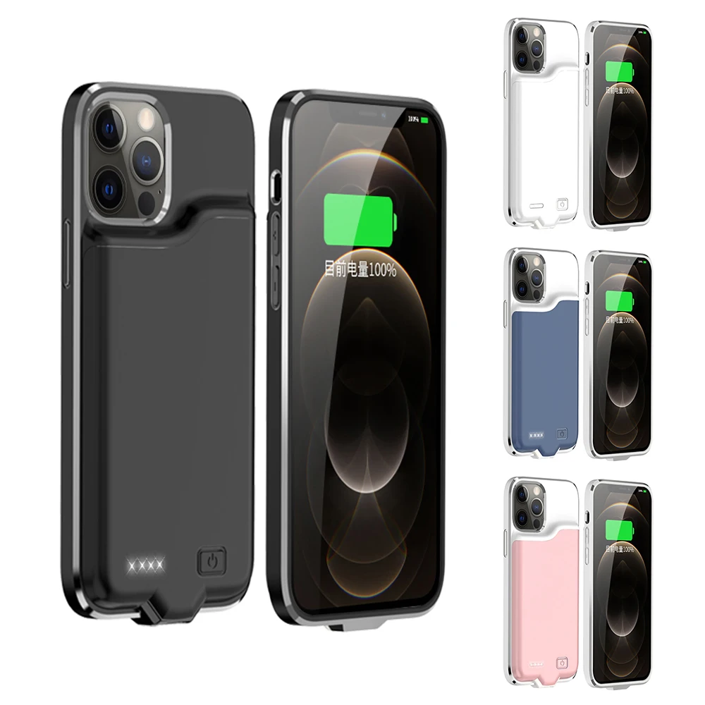 I12 Silm Silicone Shockproof Battery Charger Case For Iphone 12 Pro Max