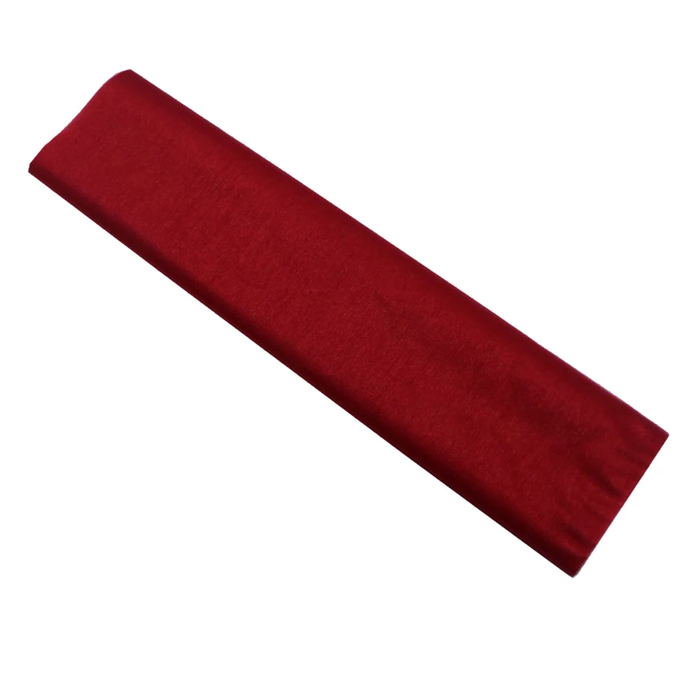 500cm Sheer Tulle Wedding Gauze Chair Curtain Table Runner Room Car Party Decor Solid color tulle, super lovely and beautiful - Цвет: Wine Red
