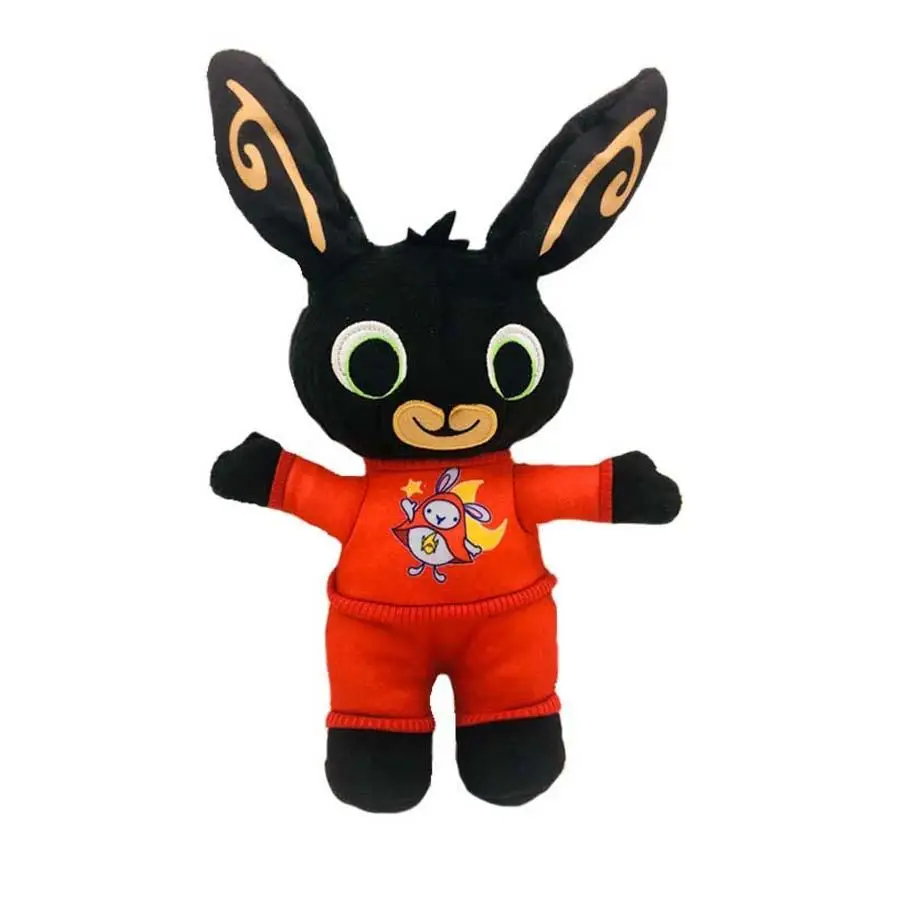 Настоящая плюшевая игрушка Bing Bunny sula flop Hoppity Voosh pando bing coco, плюшевая кукла peluche, игрушки для детей на день рождения, рождественские подарки