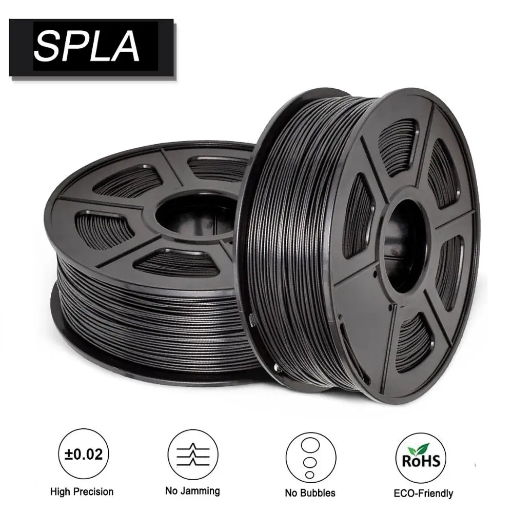 Нить для 3D принтера SUNLU PLA 1 75 мм пластиковая нить SPLA материалы печати|Материалы