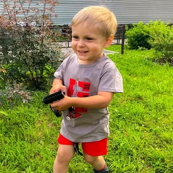 

Lawadka Baby Boy Clothes Summer Suits Short Sleeve T-shirt and Short 2pcs Baby Set Outfit Cotton Casual Children's Clothing 2020