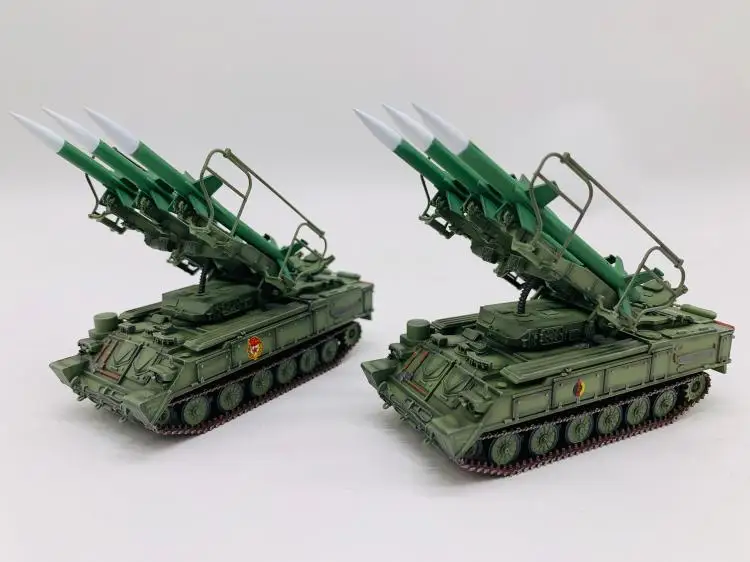 1: 72 российский СССР Восточная Германия Sa-6 ракета-носитель ПВО модель танка готовая цветная модель