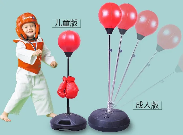 

B Speed Ball Tumbler Vertical Type Boxing Ball Target Boxing Sandbag Sandbags Indoor Adjustable High-End Sandbags