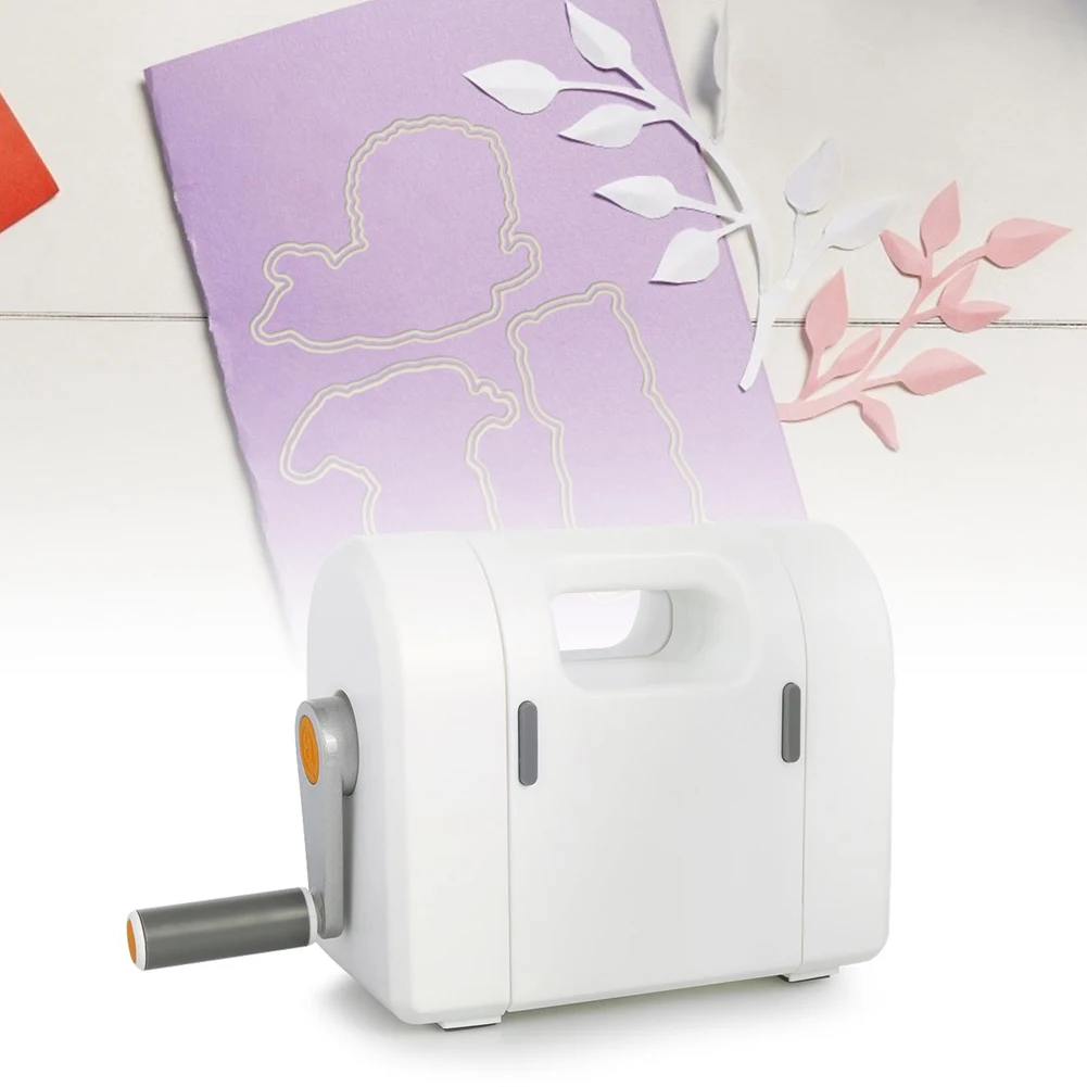 Description Picture 5 of itemDie Cutting Embossing Machine Scrapbooking Cutter Paper Cutter Piece Die-Cut Paper Card Cutting Embossing Machine DIY Craft Tool