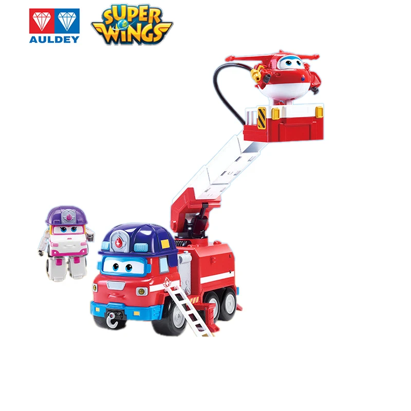Экшн фигурка AULDEY Super Wings SPARKY Deluxe Набор &quotпожарная машина&quot детская игрушка