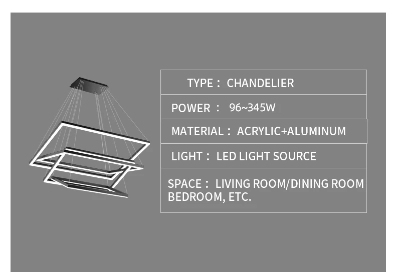 cheap chandeliers Living room large chandelier modern minimalist led duplex staircase light atmospheric rectangular dining room light Nordic lamps dining chandelier