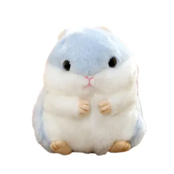 

New Arrival Hamster Key Pendant Plush Doll Bag Hanging Ornaments Dolls Girls Gift Dolls Children Toy Dropshipping