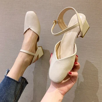 

High Heel Sandal For Women 2019 Summer Mary Jane Luxury Sandals Female Shoe Espadrilles Platform Clear Heels Sale Of Women's