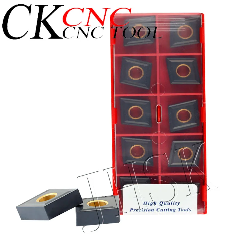 

10pcs CNMG120404 LF3018 CNC lathe 12.7mm double-sided cuttingturing tools Carbide insert for processing cast iron special